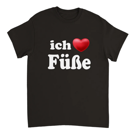 Ich liebe Fuße T-Shirt