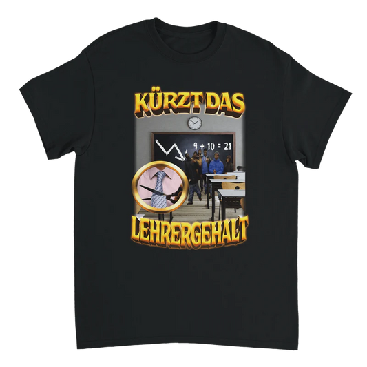 Kurze das Lehrergehalt T-Shirt