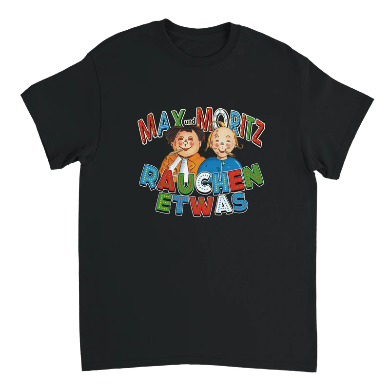 Max und Moritz rauchen etwas T-Shirt