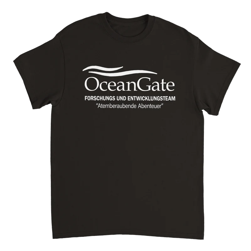 Oceangate Forschungs Entwicklungsteam T-Shirt