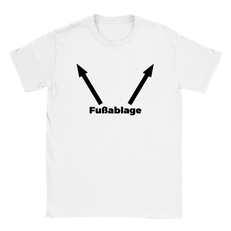 Fussablage T-Shirt