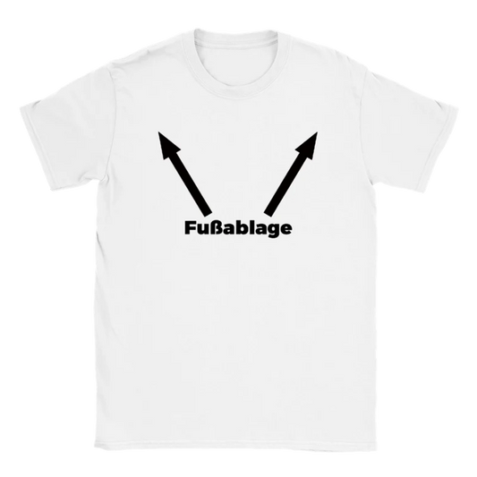 Fussablage T-Shirt