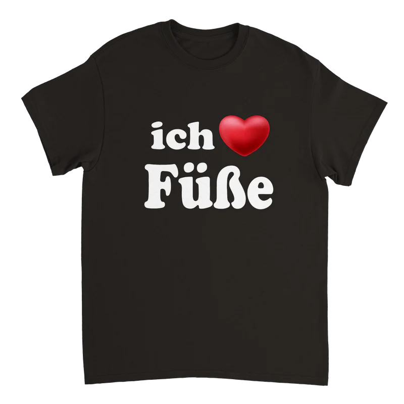 Ich liebe Fuße T-Shirt