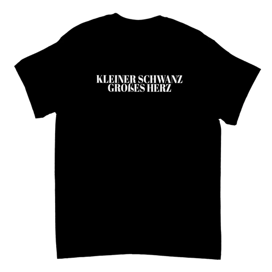 Kleiner Schwanz großes Herz T-Shirt