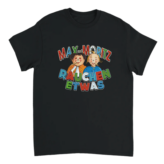 Max und Moritz rauchen etwas T-Shirt